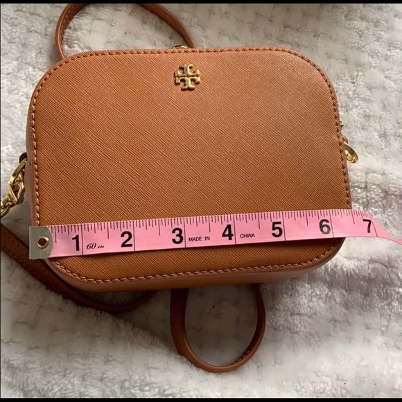 Tory Burch Emerson /cardamom brown crossbody NWT - Picture 3 of 6